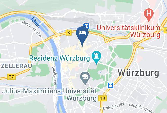 Wurzburg - Altstadt Hotel Maps