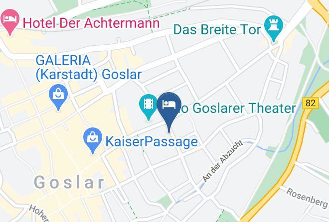 Goslar - Altstadt Pension Koch Maps