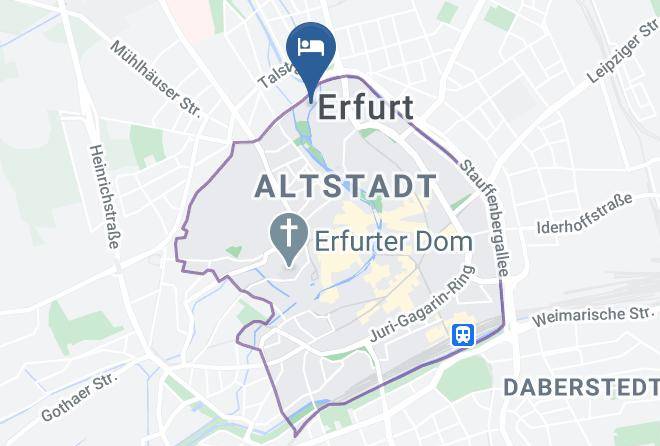 Erfurt - Altstadthaus Buddha Maps