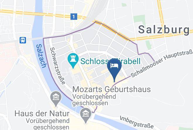 Salzburg - Altstadthotel Amadeus Maps