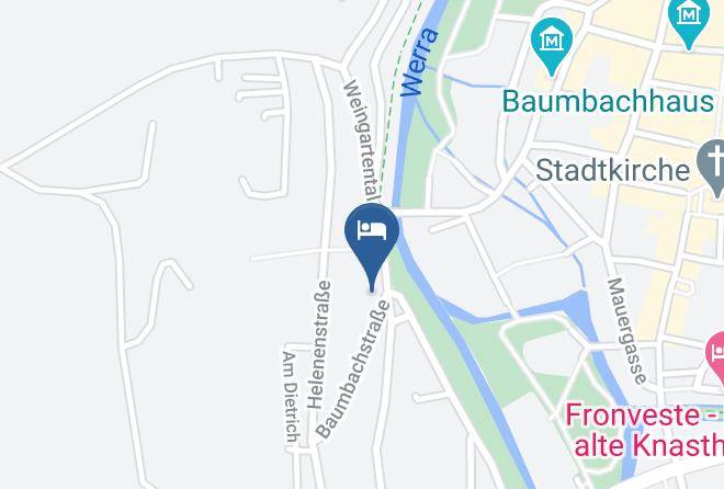 Altstadthotel An Der Werra Map