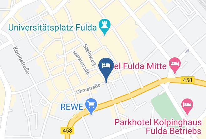 Fulda - Altstadthotel Arte Maps