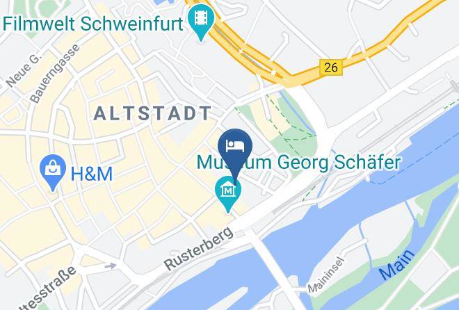 Schweinfurt - Altstadthotel Ebracher Hof Maps