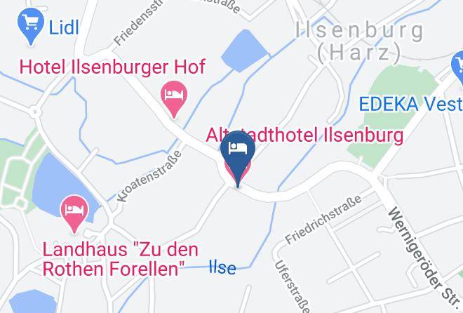 Harz - Altstadthotel Ilsenburg Maps