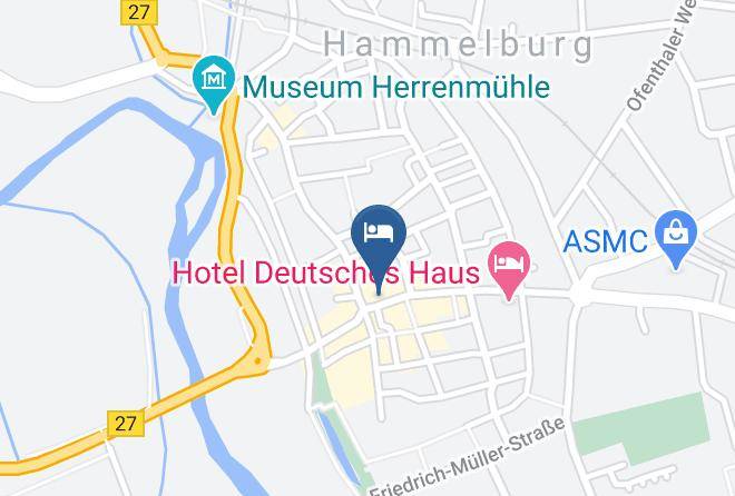 Bad Kissingen - Altstadthotel & Stadtcafe Maps