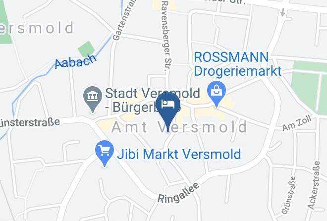 Altstadthotel Versmold Map