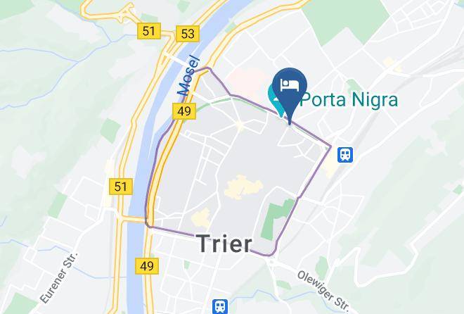 Treves - Altstadt Hotel Maps