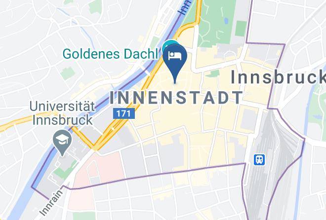 Innsbruck Stadt - Altstadthotel Weisses Kreuz Maps
