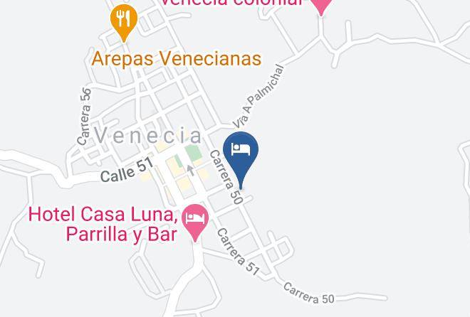 Venecia - Alttum Venecia Hotel Boutique Maps