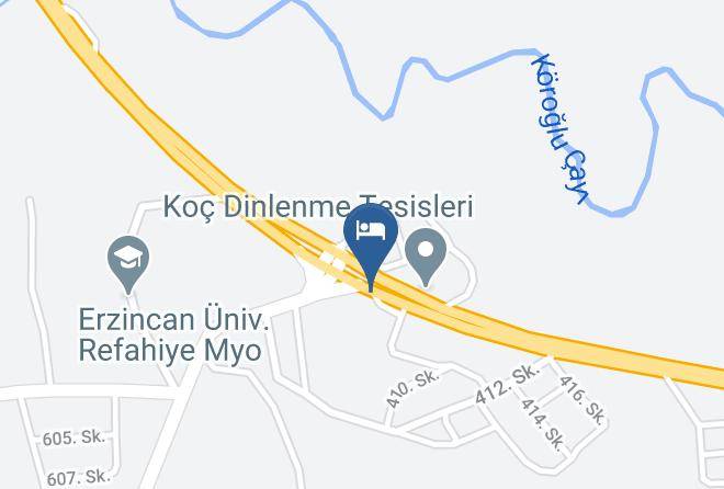 Refahiye - Altun Otel Maps