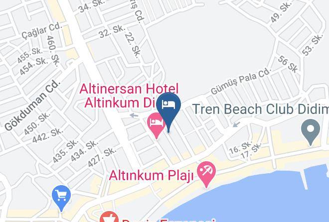 Didim - Altunakar Otel 1 Maps