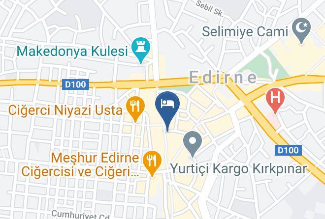 Edirne Sabuni - Altunhan Hotel Maps