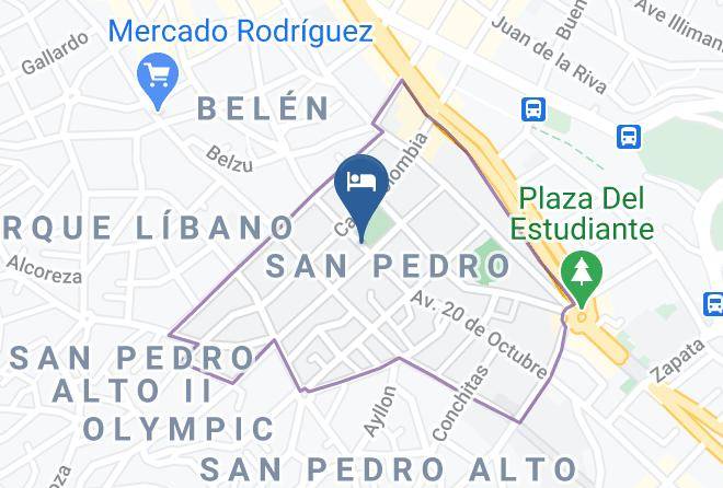 Murillo - Altus Express Hotel Maps