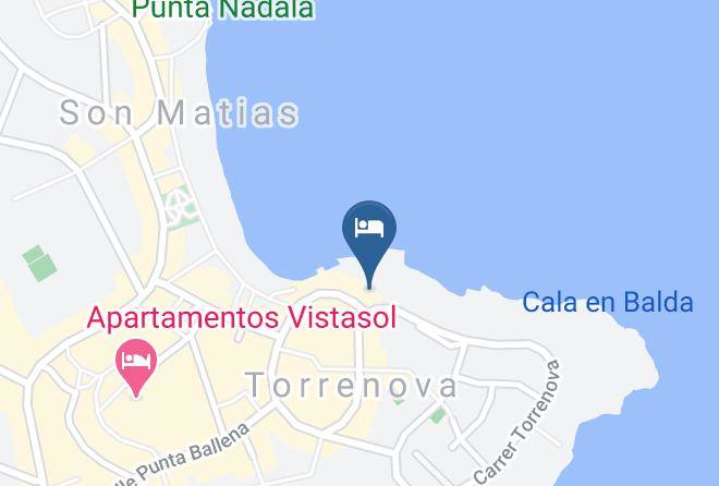 Alua Hawaii Mallorca & Suites Map