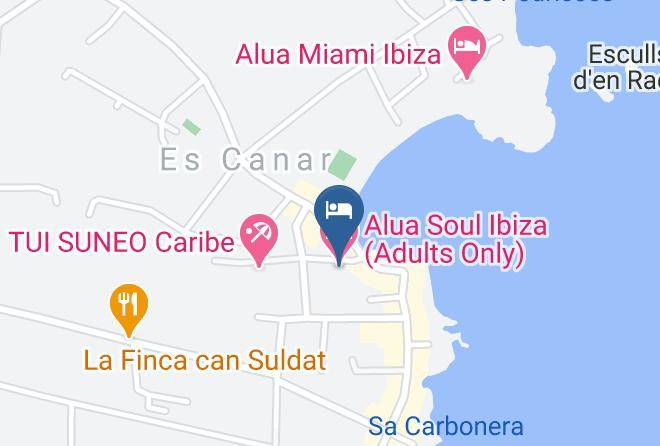 Baleares - Alua Soul Ibiza Maps