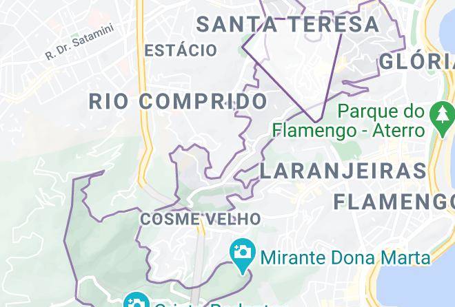 Rio De Janeiro Santa Teresa - Aluga Se Quartos Mobiliados Longa Temporada Maps