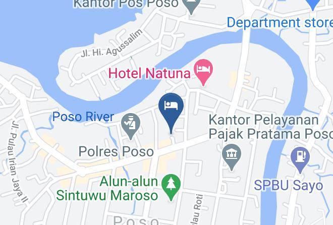 Poso Regency - Alugoro Hotel Maps