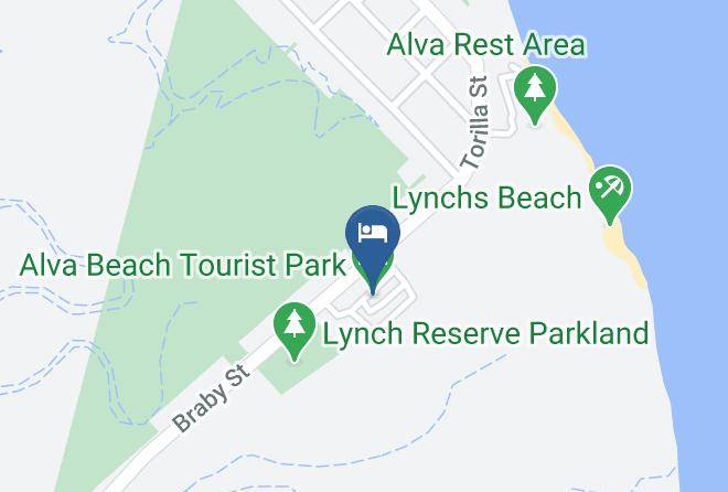Burdekin - Alva Beach Tourist Park Maps