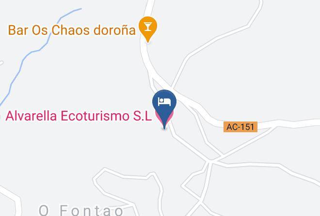 Alvarella Ecoturismo S L Map