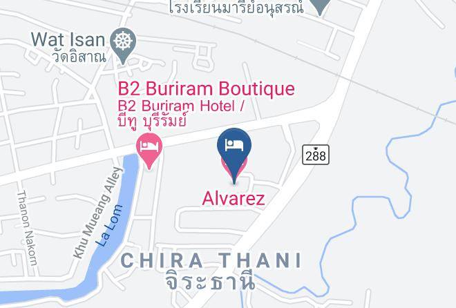 Amphoe Mueang Buri Ram - Alvarez Hotel Maps