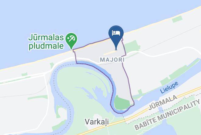 Jurmala - Alve Hotel Maps