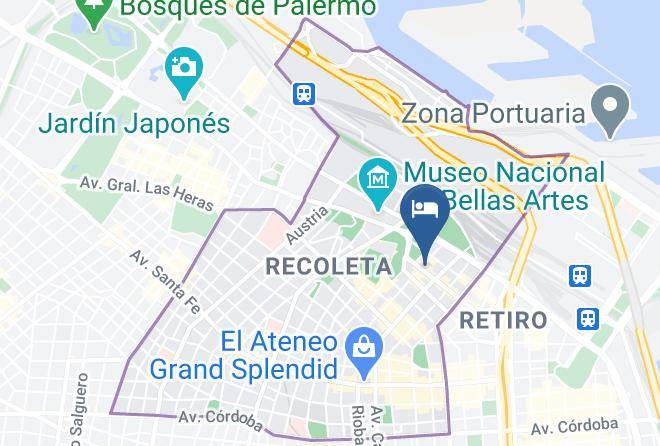 Buenos Aires - Alvear Palace Hotel Maps
