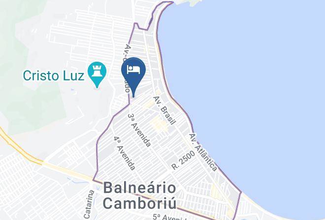 Balneario Camboriu - Hotel Parana Bc Maps