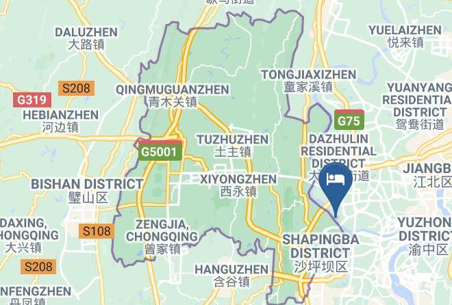 Shapingba District - Alvin Hotel Maps