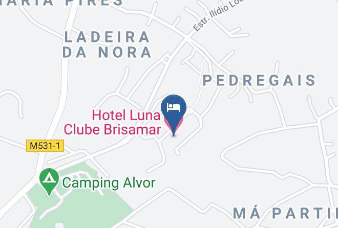 Portimao - Alvor Clube Brisamar Maps
