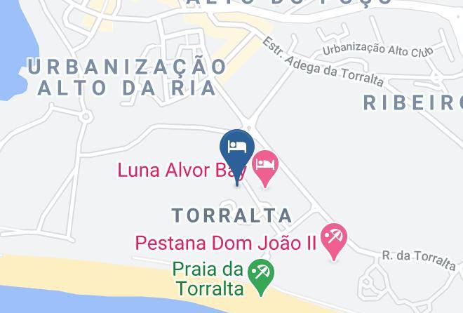 Portimao - Alvor Studio 206 Maps