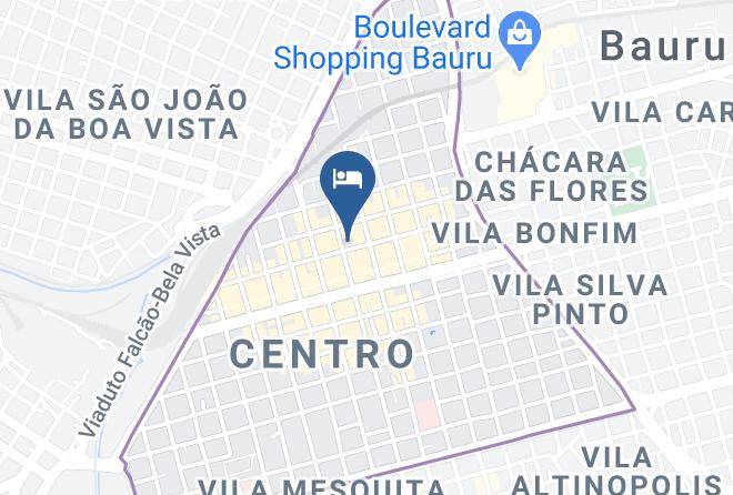 Bauru - Alvorada Palace Hotel De Bauru Ltda Maps