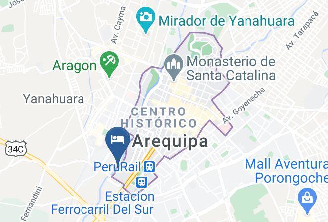 Arequipa - Alwa Hotel Boutique Premium Maps