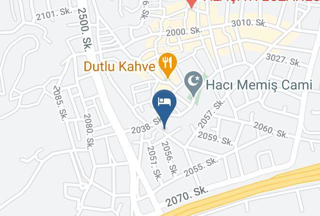 Cesme - Alya Ruzgari Otel Alacati Maps