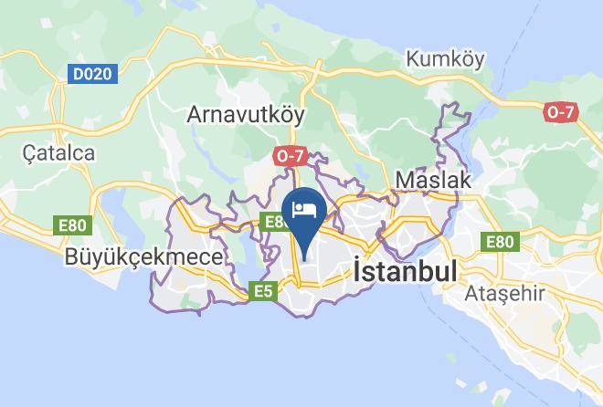 Bahcelievler - Alya Suit Hotel Maps