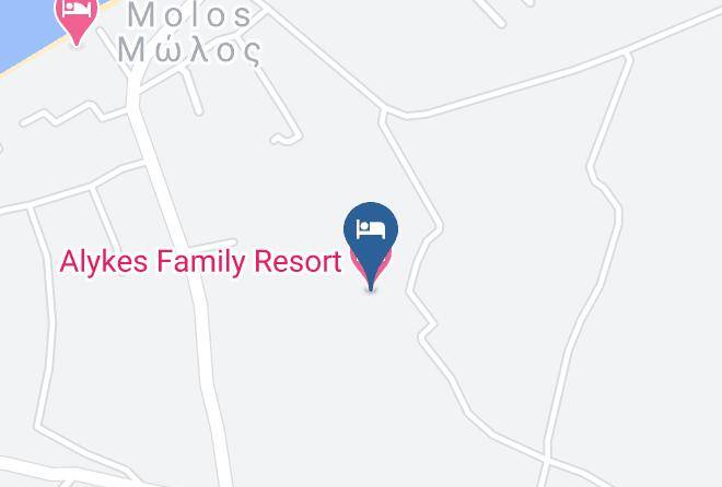 Kerkira - Alykes Family Resort Maps