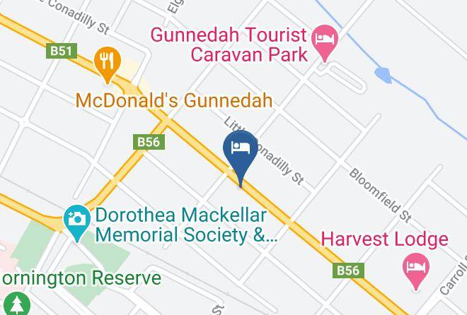 Gunnedah - Alyn Motel Maps