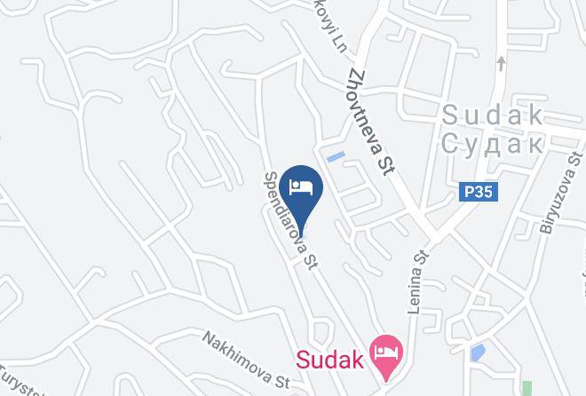 Sudak - Alyy Parus Hotel Maps