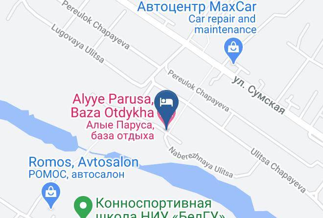Alyye Parusa Baza Otdykha Map