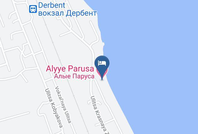 Derbent - Alyye Parusa Maps