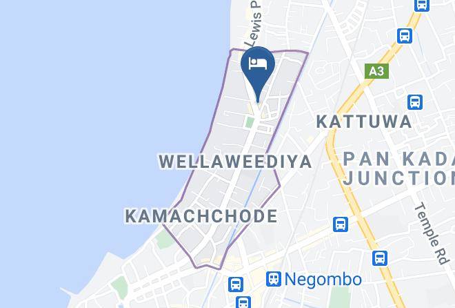 Colombo - Ama Beach Hotel Maps