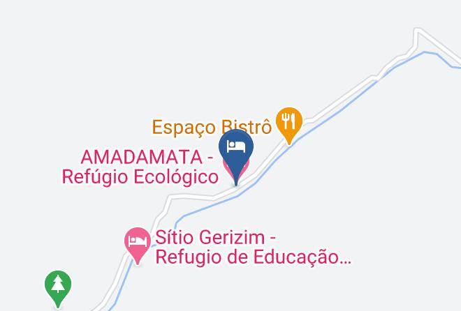 Nova Friburgo - Amadamata Refugio Ecologico Maps