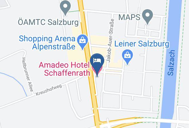 Salzburg - Amadeo Hotel Schaffenrath Maps