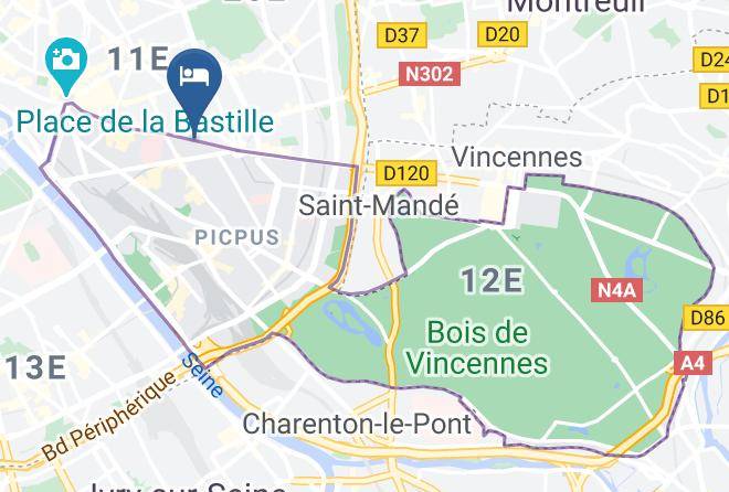 Paris - Hotel Amadeus Maps