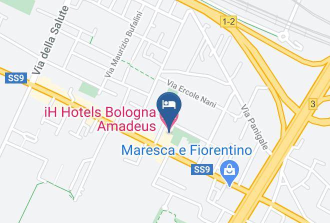 Bologna - Ih Hotels Bologna Amadeus Maps
