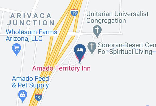 Santa Cruz - Amado Territory Inn Maps