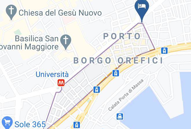 Naples - Amadomus Luxury Suites Maps