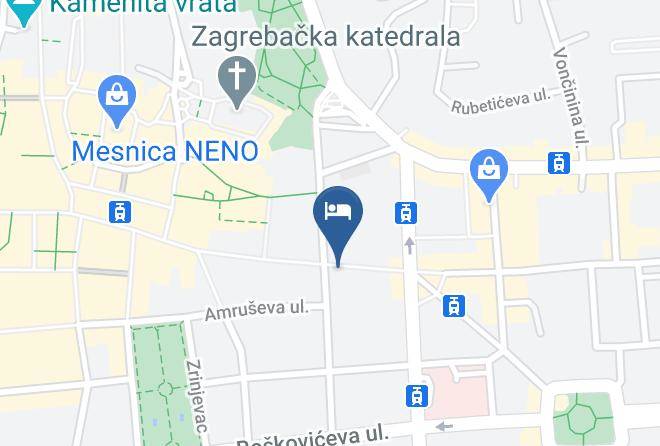 Zagreb - Amadria Park Hotel Capital Maps