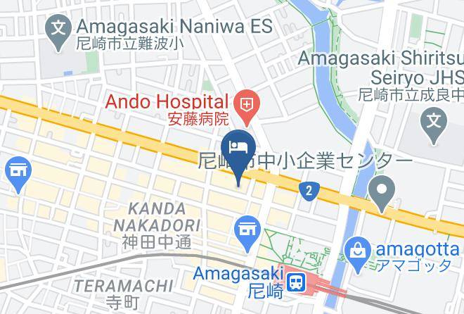 Amagasaki City - Amagasaki Central Hotel Maps