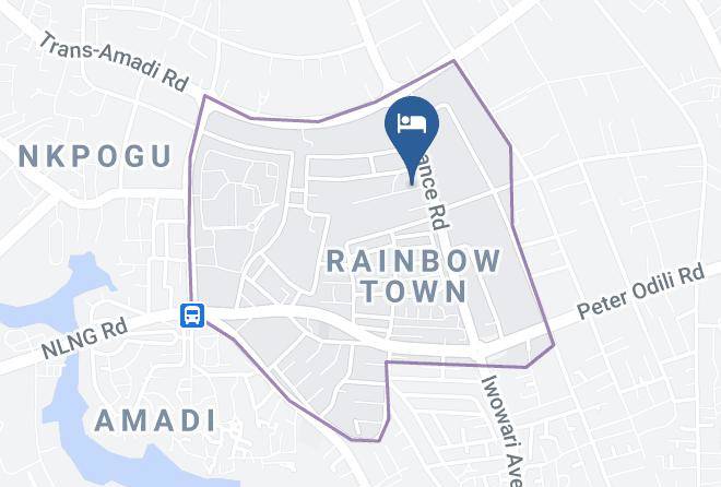 Port Harcourt - Amakiry Hotel Maps