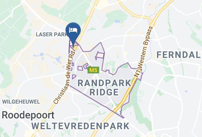 City Of Johannesburg - Amakoekoe Guest Lodge & Conference Venue Maps